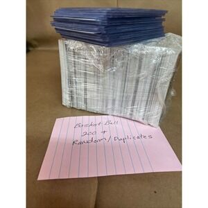 NBA Basketball Cards Lot 200 + Random Pulls/Duplicates NBA Hoops Chronicles Prem